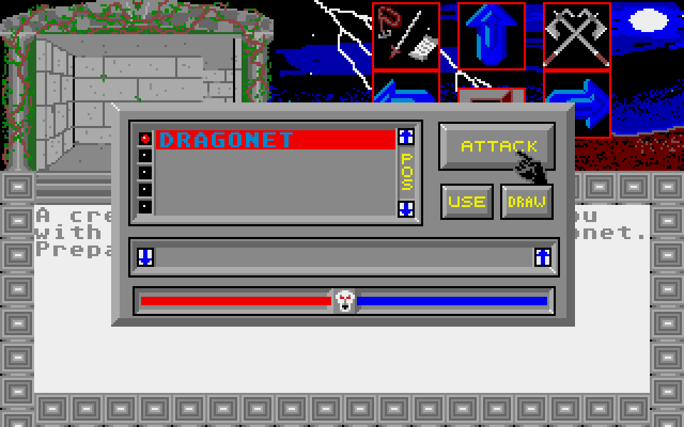 Dungeon Lord atari screenshot